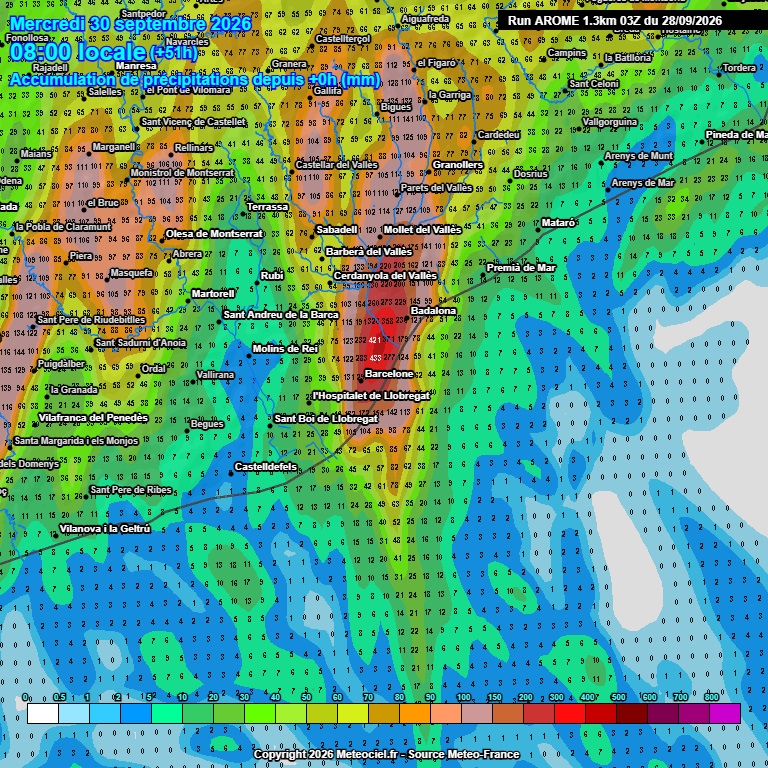 Lluvias torrenciales en Catalunya