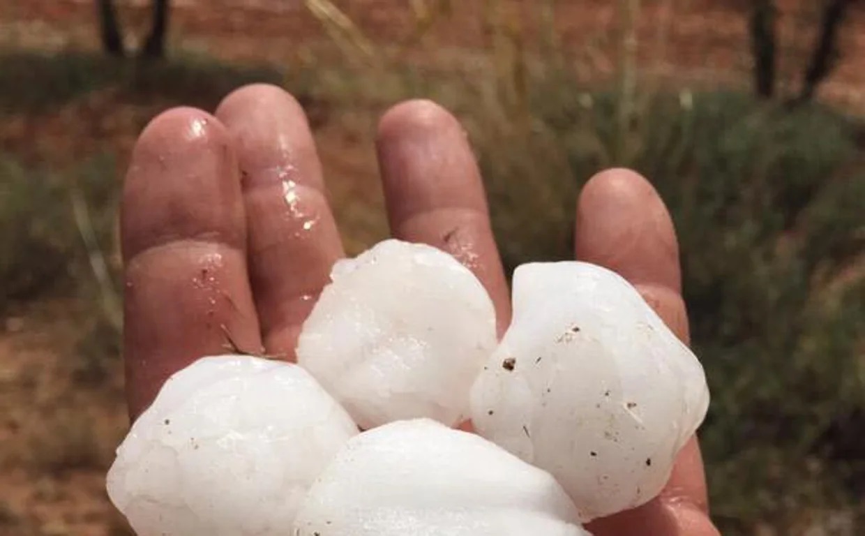 Las mayores granizadas de España
